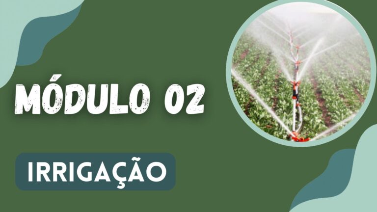 Módulo 2 - aulas curso hortaliças sobre irrigação